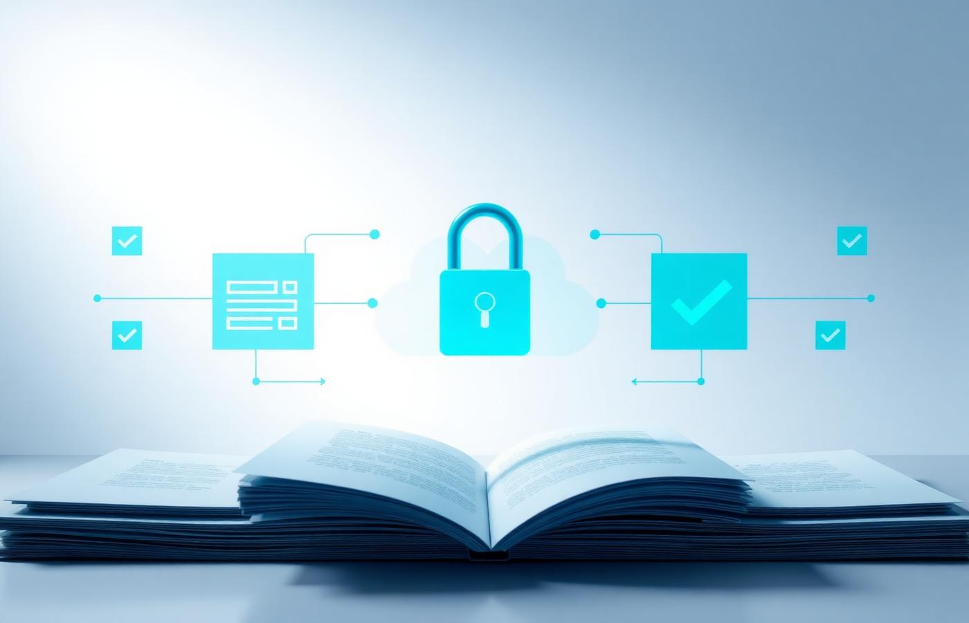 Secure digital records and privacy controls representing DPDP compliance